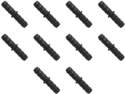 Drip Link IRRITEC Negro 16mm. Paquete de 10