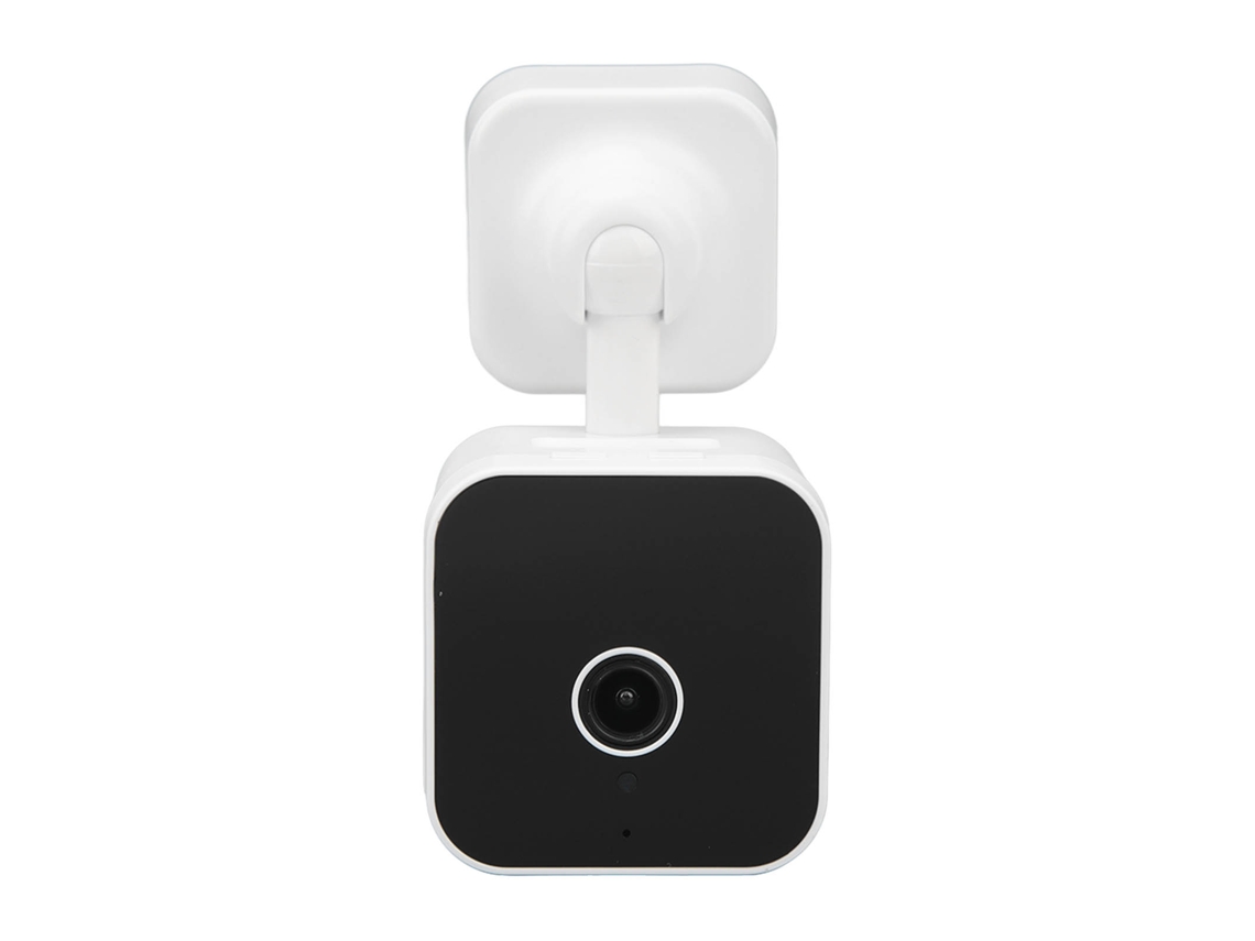 Cámara De Seguridad Reloj 360° Wifi Con Detección De Movimiento Visión Nocturna Audio Bidireccional Blanca