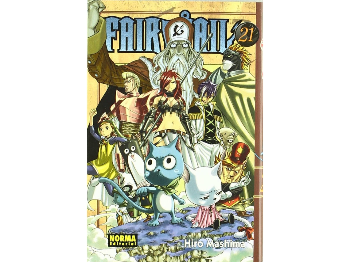 Libro Fairy Tail 21 de Hiro Mashima (Español)