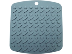 Juego de 2 tapetes de cocina multifuncionales, antideslizantes y aislantes del calor para ollas y tazas - Azul - Vayotoy