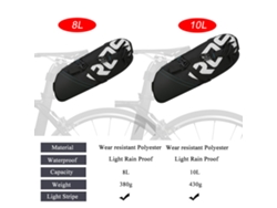Bolsa De Asiento De Bicicleta Roswheel 8l Para Mtb, Bolsa Trasera Clip-on Expandible, Accesorios De Ciclismo