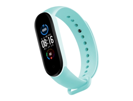 Pulsera DIV para Xiaomi Mi Band 6 Ciano