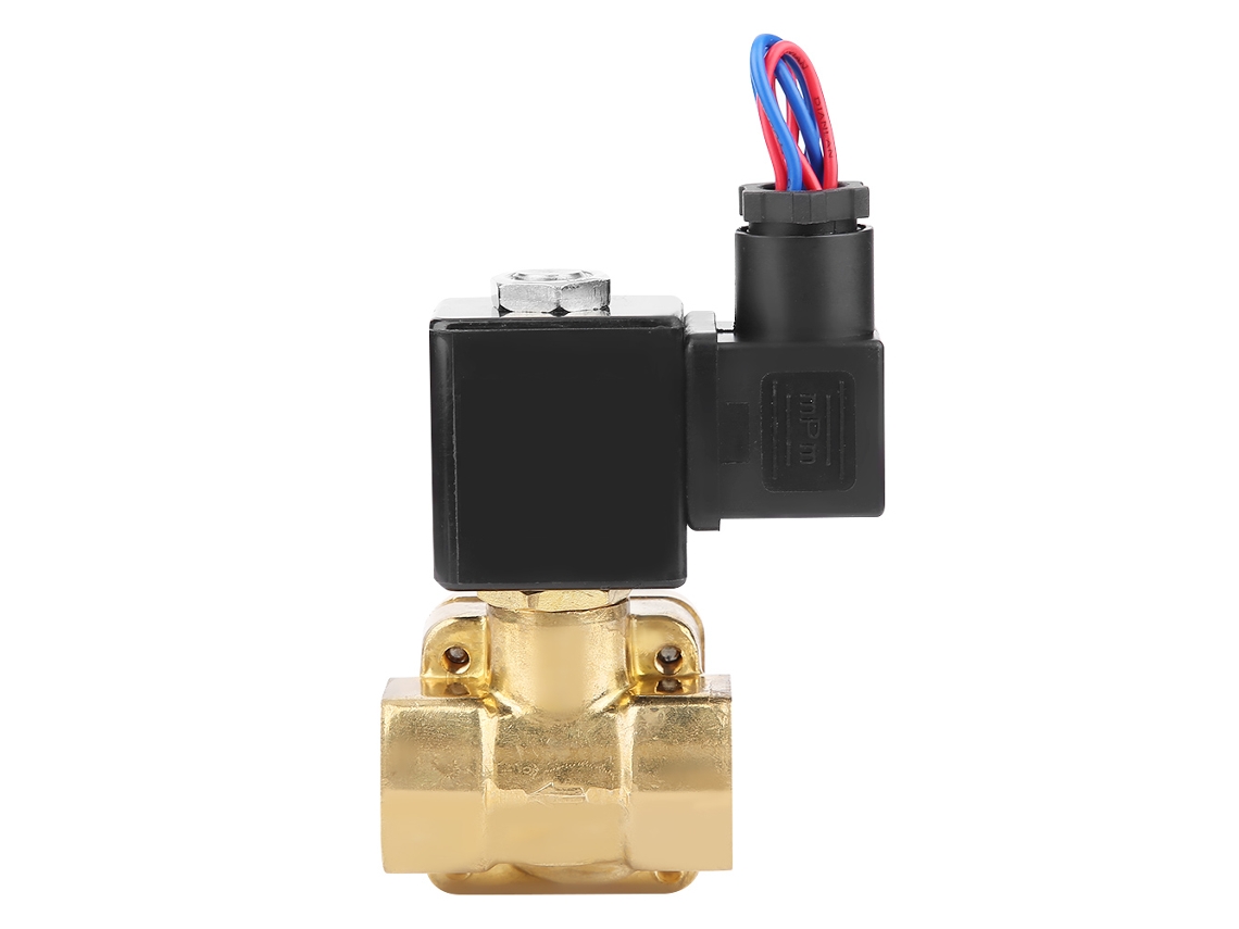 2026velora-válvula Solenoide Diafragma De 2 Vías N/c 110vac G1/4 1.6mpa Para Agua Y Aire