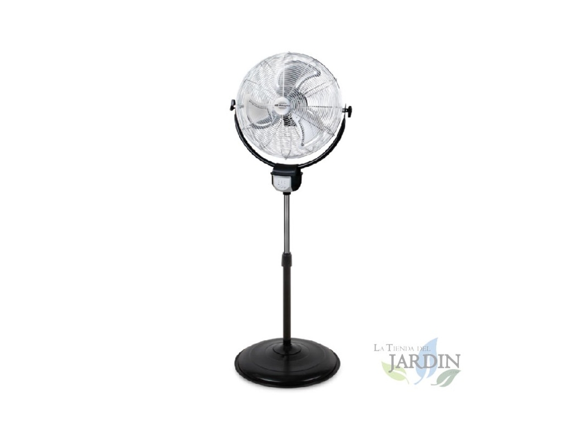 Ventilador industrial 2 en 1 (de pie y de pared), 3 velocidades, con control remoto, 120 W