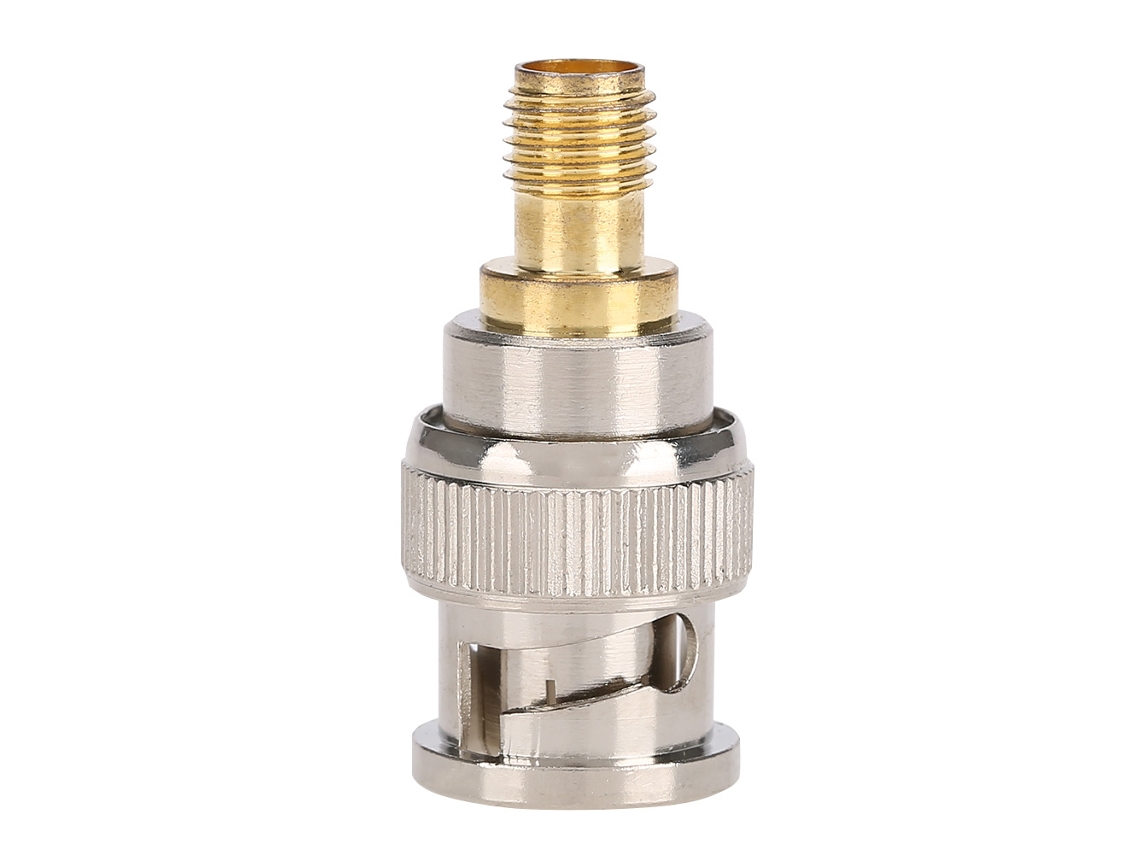 Adaptador RF (conversión de BNC macho a SMA hembra)