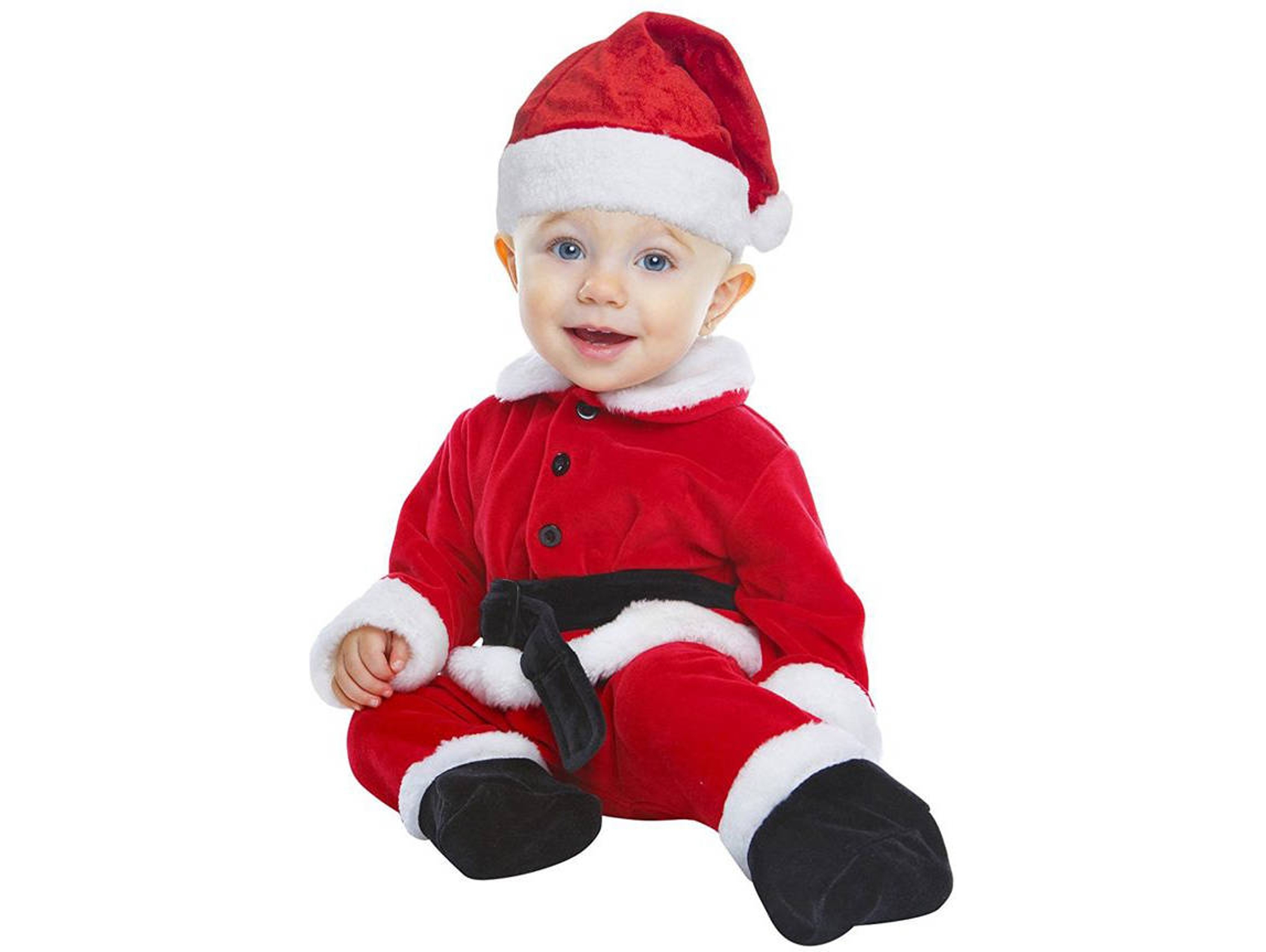 Disfraz de Niño VIVING Papa Noel (Tam: 1-2 años)
