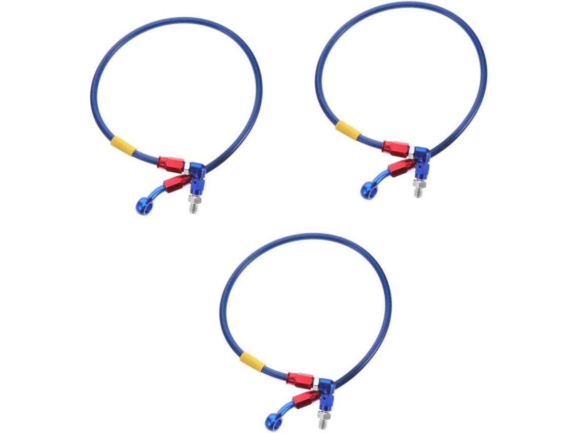3 Piezas De Manguera De Freno, Aceite Y Embrague Para Mayor Seguridad Y Rendimiento.