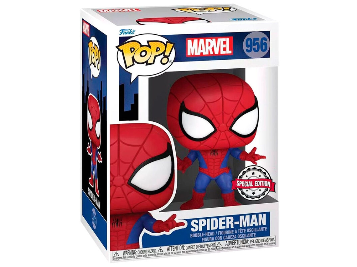 Figura Pop de Spider-Man de Marvel - Spider-Man B.active exclusivo