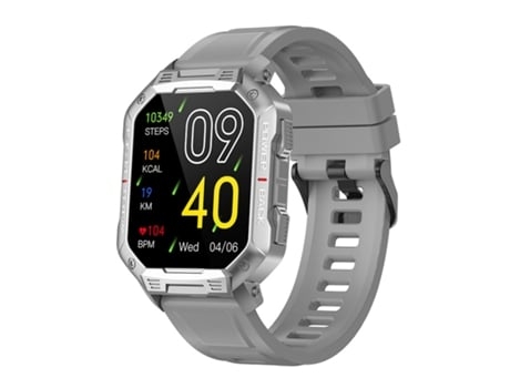 Reloj inteligente Reloj inteligente militar para hombres Reloj inteligente táctico de 1 83 pulgadas para teléfono Android Iphone AUJEZON