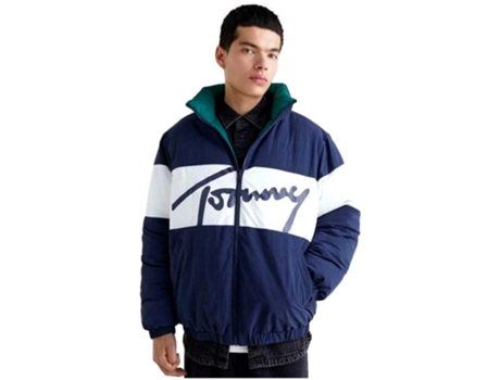 Chaqueta de Hombre TOMMY JEANS Reversible Relaxed Padded Multicolor (XL)