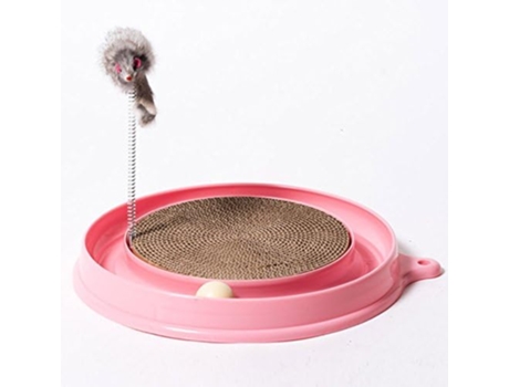 Almohadilla Para Rascar Para Gatos Juguete Para Gatos Rascador De Cartón Juguete Interactivo Para Gatos Postes Para Rascar Rascador ELKUAIE