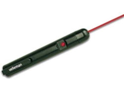 Puntero VELLEMAN MP1000 Negro (Con Laser)