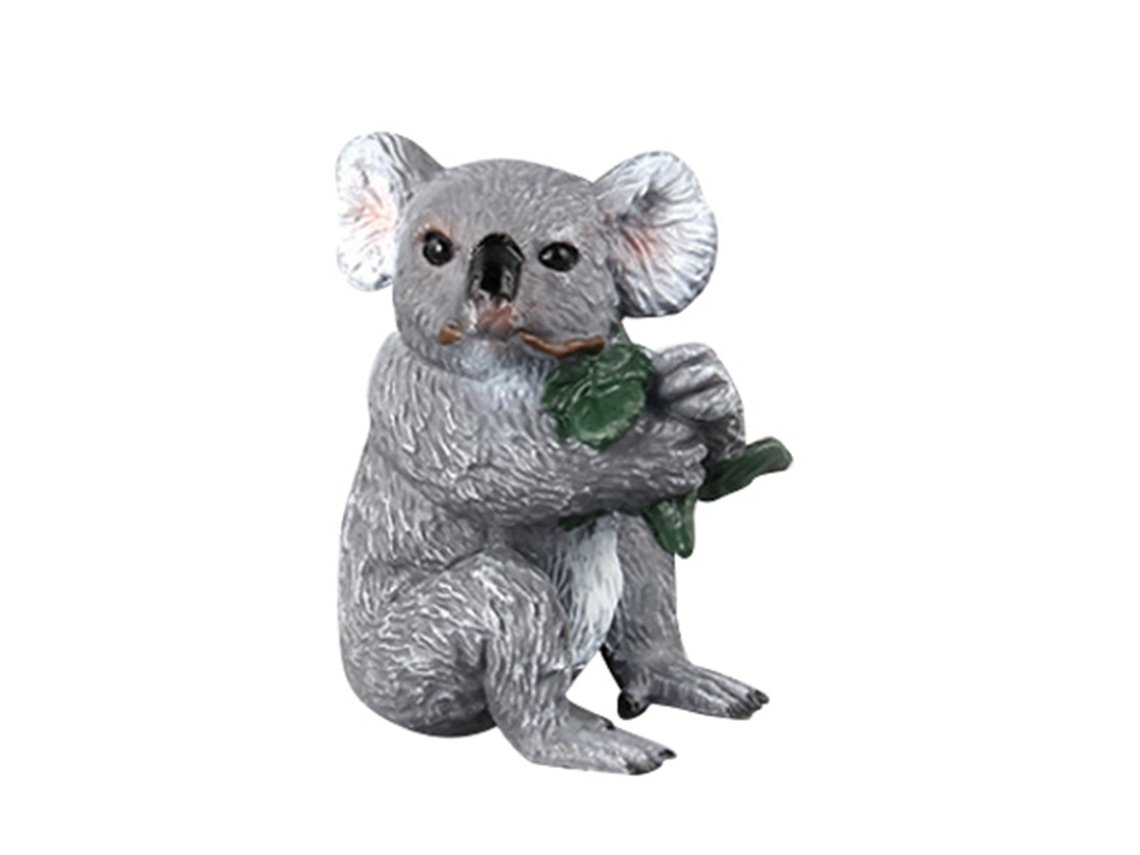 Estatua De Koala De Plástico Realista, Juguete Seguro Para Niños.