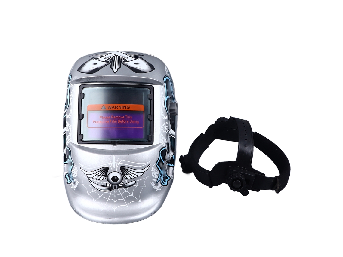 Capacete de Solda Automático Solar 93x43mm Visão Grande S/MARCA
