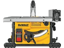 Sierra de mesa circular DEWALT compacta (210 mm)