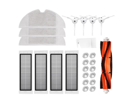 Piezas de aspiradoras para Xiaomi 1S Robot S50 S51 S5 S6, cepillo lateral, cepillo, fregona, Colth, accesorios de filtro Hepa