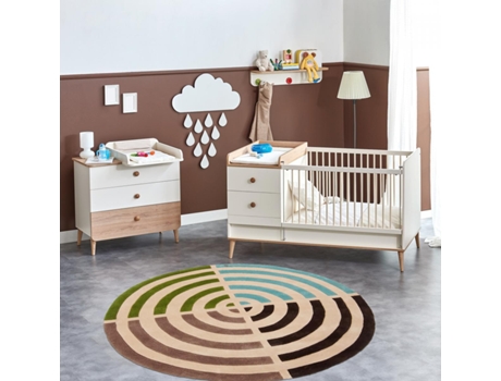 Alfombra redonda LIFOU Multicolor 150x150 rond