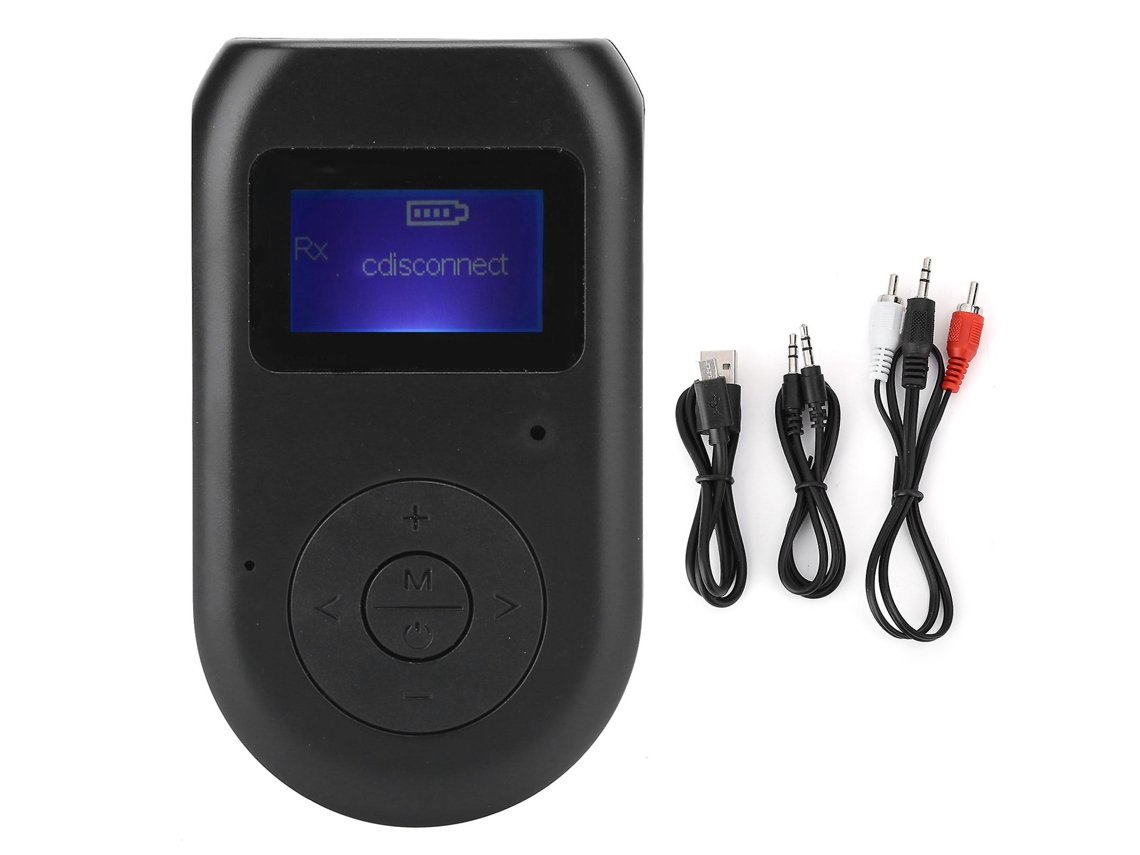 Receptor y transmisor Bluetooth 2 en 1 Rosewell con pantalla LCD para llamadas