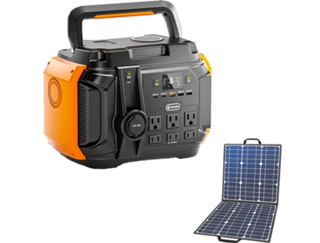 Power Bank FLASHFISH A601 600W 540Wh 150000Mah+FLASHFISH Sp100W Panel Solar