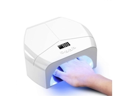 Máquina de terapia con lámpara UV para uñas, lámpara UV para hornear esmalte de uñas, enchufe UE LY Ebike