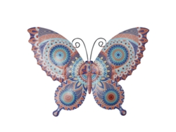 ORIGEN Home Decor Mariposa Jardin | Figura de Mariposa Marrón - 23x30x1cm BY SIGRIS