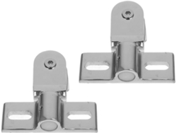 Juego De 2 Bisagras Giratorias Para Puertas, Diseño Bidireccional, Pivotes Superior E Inferior.