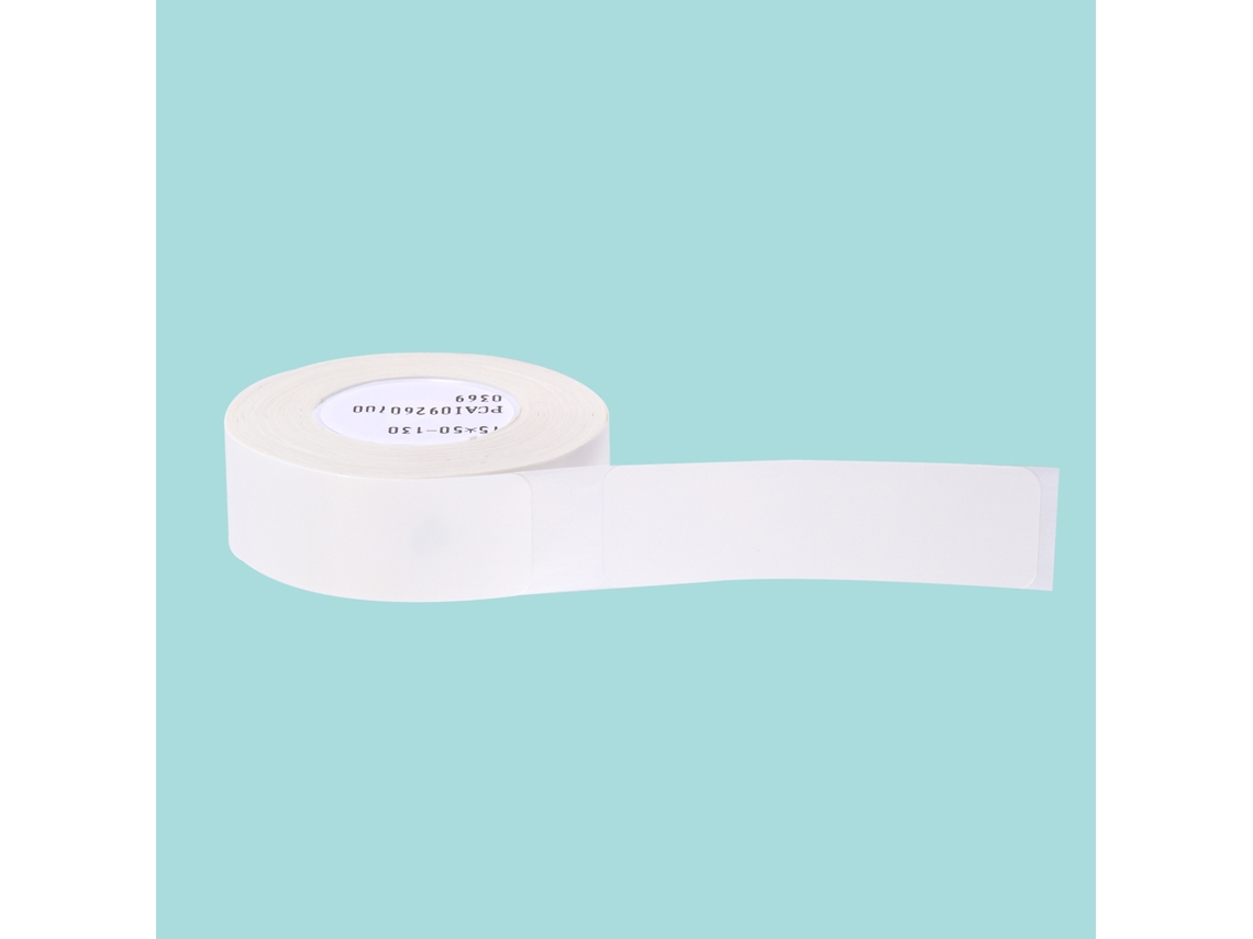 Papel Etiqueta Térmico 15x50mm 130uds/rollo Resistente Al Agua Y Rasgado Autoadhesivo Para Supermercado Hogar Catering
