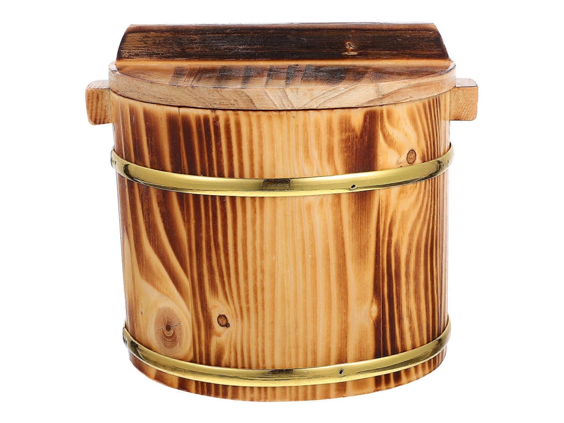 1 Conjunto De Cubo De Mezcla De Arroz, Recipiente Para Servir Arroz, Cubo De Exhibición De Sushi, Cubo De Arroz De Restaurante Webake