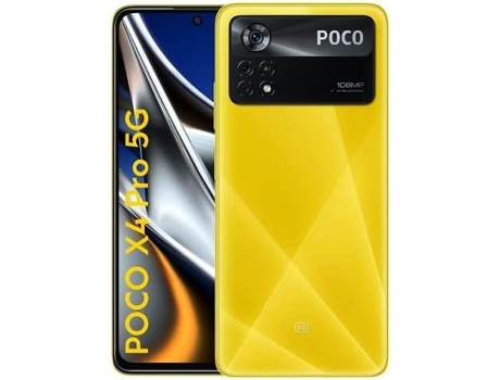 Smartphone XIAOMI Poco X5 Pro 5G (6 GB - 128 GB - Amarillo)