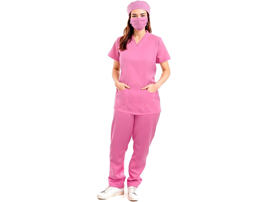 Disfraz de Doctora rosa para mujer