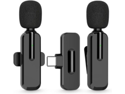 Micrófono Inalámbrico Lavalier Para Android Para Grabación De Vídeo, Juego, Entrevista En Vivo, Youtube, Tiktok, Vlog CUICH