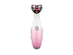 Masajeador facial y ocular 3 en 1 Yunzii, eléctrico, reafirmante y reafirmante, color rosa