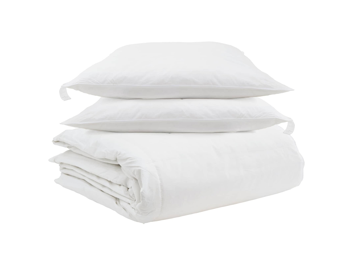 Juego De Edredón Con Almohada 3 Uds | Duvet Pluma De Pato