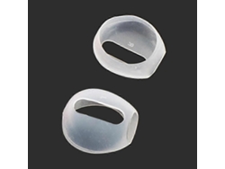 1 par de auriculares inalámbricos Bluetooth con almohadillas de silicona para los oídos para Apple AirPods