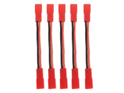 Conectores Jst Hembra A Hembra, Cable Adaptador De 5 Cm Y 22 Awg Para Conversión De Motor Esc A Accesorios De Coches Rc