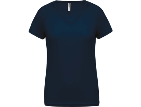 Camiseta de Mujer para Deporte PROACT V Neck Tam Azul (S)