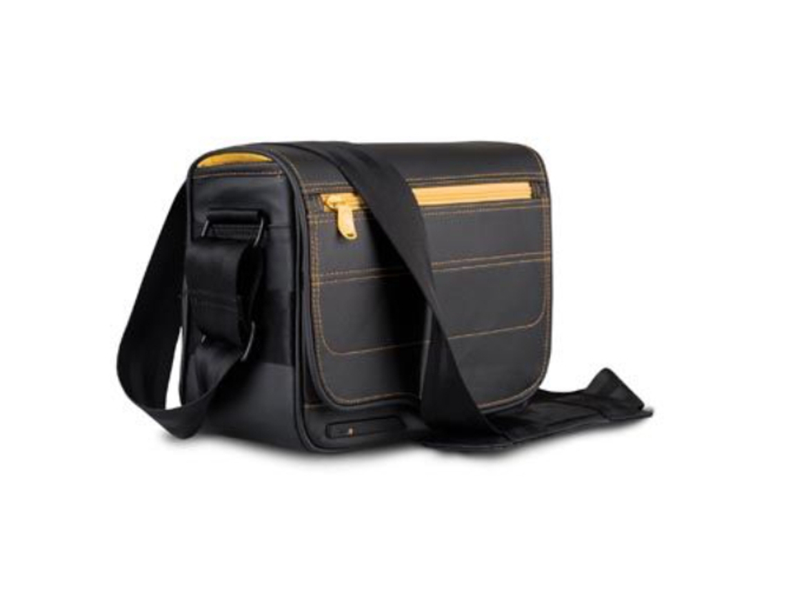 BE.EZ Bolso bandolera para cámara LE reporter Scout Negro / Amarillo