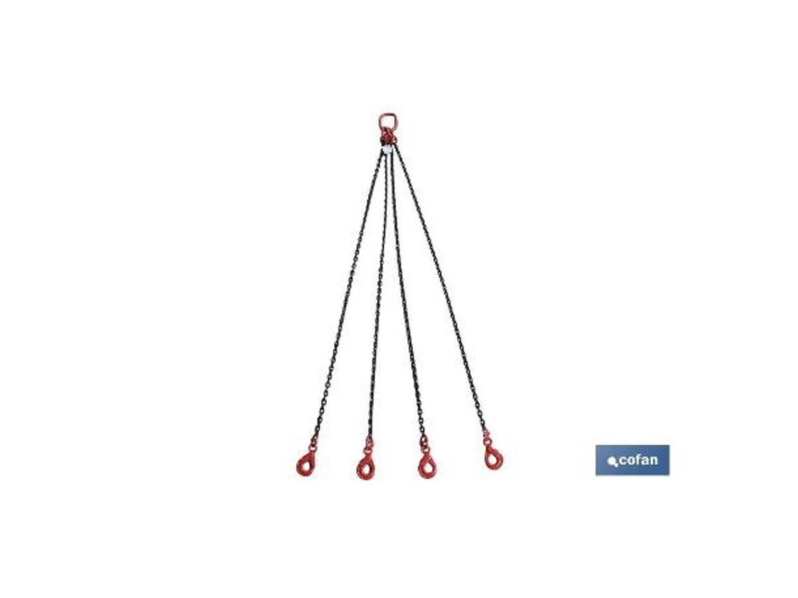 Pulpo cadena 8mm. g 80  4rx5m