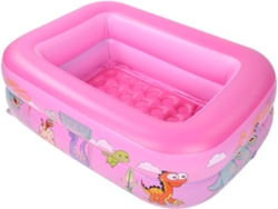 Piscina Inflable Niños Animados, Plegable Interior Exterior, Entretenimiento Familiar, Material