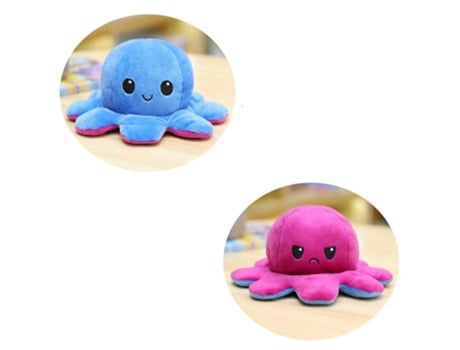 Muñeca de Peluche de Niño de Doble Cara Y