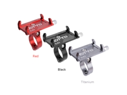 Soporte para teléfono de bicicleta con mango de aluminio, soporte para teléfono de motocicleta MTB Carretera, soporte para teléfono móvil GPS