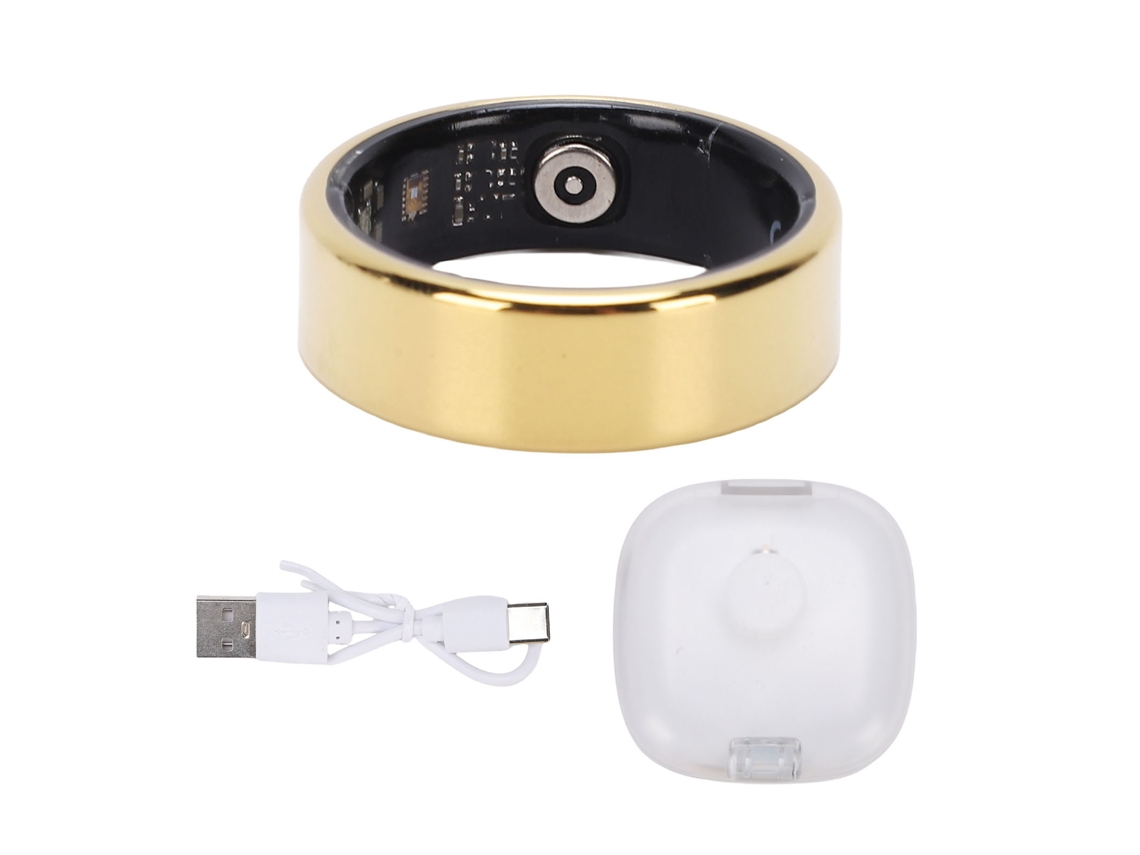 Anillo Inteligente (monitoreo Del Sueño, Conteo De Pasos) Ligero Con Detección De Gestos Y Estuche De Carga