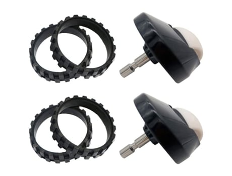 Rueda delantera y neumáticos de repuesto para Irobot Roomba serie 500/600/700/800/900, accesorios antideslizantes para Irobot Roomba