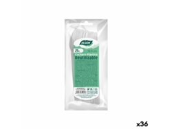 Set de Cucharas ALGON Reutilizable Blanco 36 Unidades 16,5 cm