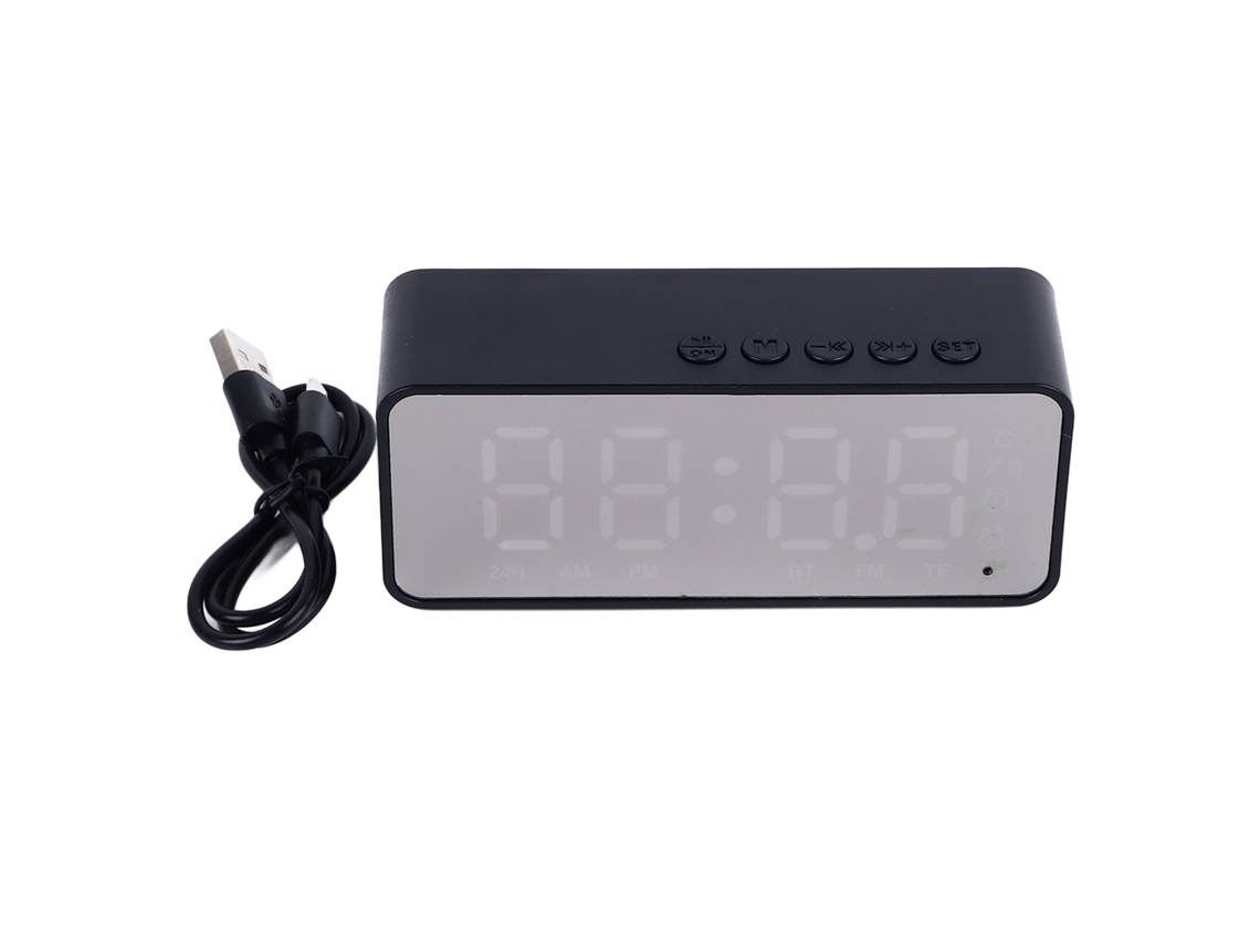 Reloj despertador vibratorio LED digital con agitador portátil para estudiantes y niños