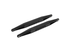 2 Brazos Inferiores Traseros De Aluminio Ligero Para Coches Rc Todoterreno A Escala 1/10 Ud1002 Ud1002se Sg1002 (negro)