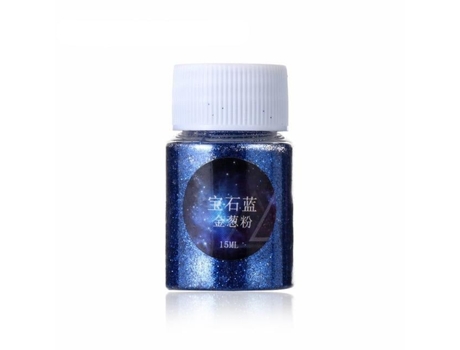 Pigmento de resina de perla líquida resina epoxi uv fabricación de manualidades para accesorios de joyería15ml Azul Real SLOWMOOSE