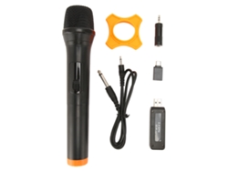 Micrófono Portátil Inalámbrico Usb De Bobina Móvil De 2,4 Ghz Para Karaoke, Canto Y Discurso.