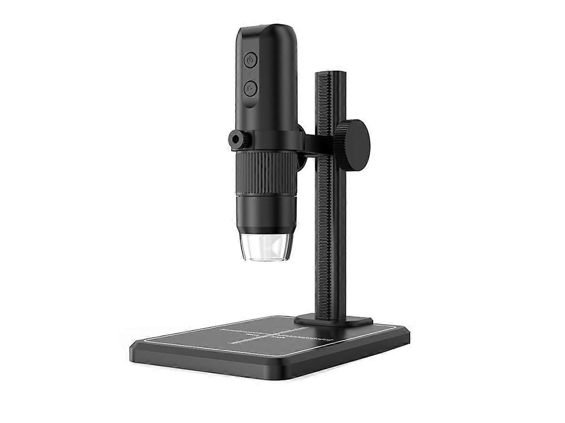 Microscopio digital inalámbrico Wi-Fi para niños, microscopio portátil de 40x a 1000x con soporte ajustable para teléfonos Android.