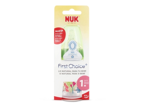 Biberon NUK Fc+ Pp 0-6 M Silicona Contr Temp 150 ml
